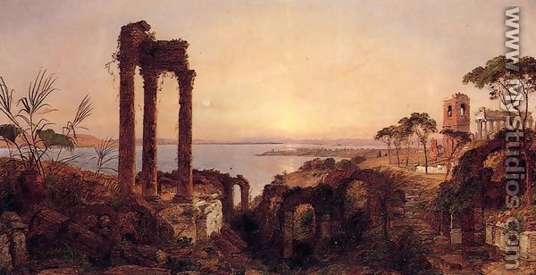 The Bay of Naples - Jasper Francis Cropsey