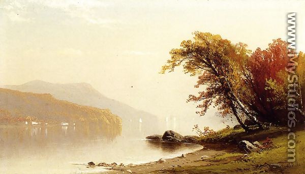 Autumn on the Lake - Alfred Thompson Bricher