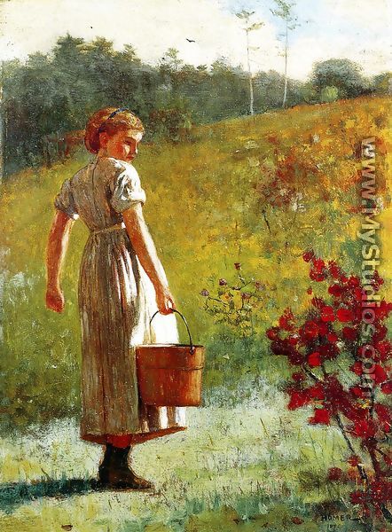 Returning from the Spring - Winslow Homer