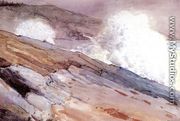 Surf on Cliffs - Winslow Homer