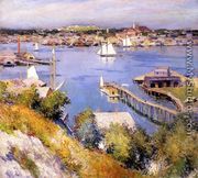 Gloucester Harbor - Willard Leroy Metcalf