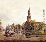 St. Mark's in the Bowery in the Early Forties - Edward Lamson Henry