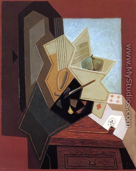 The Flower on the Table - Juan Gris