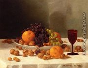 Still Life with Fruit and Nuts - John Defett Francis