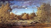 Glade of the Reine Blanche in the Fontainebleau Forest - Etienne-Pierre Theodore Rousseau