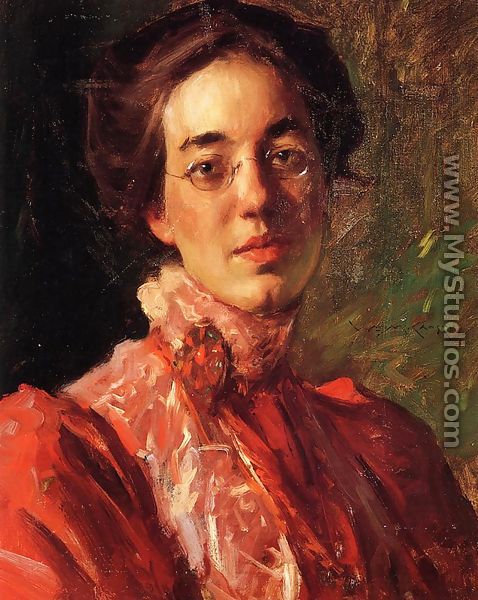 Portrait of Elizabeth (Betsy) Fisher - William Merritt Chase