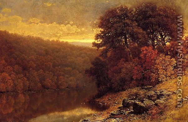 October on Great Otter Creek, Vermont - William Mason Brown