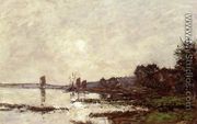 Inlet at Faou - Eugène Boudin