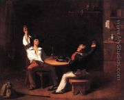 A Sailor of the U.S.S. Constitution, Toasting a New Recruit in a Saloon - George H. Comegys