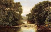 Fishing by a River - William Mason Brown