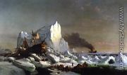 Sealers Crushed by Icebergs - William Bradford