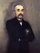 Portrait of Clemenceau - Edouard Manet