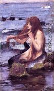 Sketch for 'A Mermaid' - John William Waterhouse