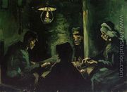 Four Peasants at a Meal - Vincent Van Gogh