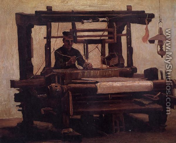 Weaver, seen from the Front - Vincent Van Gogh