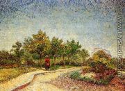 Lane in Voyer d'Argenson Park at Asnieres - Vincent Van Gogh