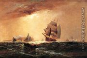 Ships in New York Harbor - Granville Perkins