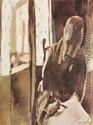Der Zeichner am Fenster - Paul Klee