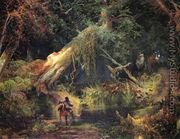 Slave Hunt, Dismal Swamp, Virginia - Thomas Moran