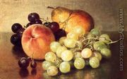 Still Life with Peach, Pear and Grapes - Robert Spear  Dunning