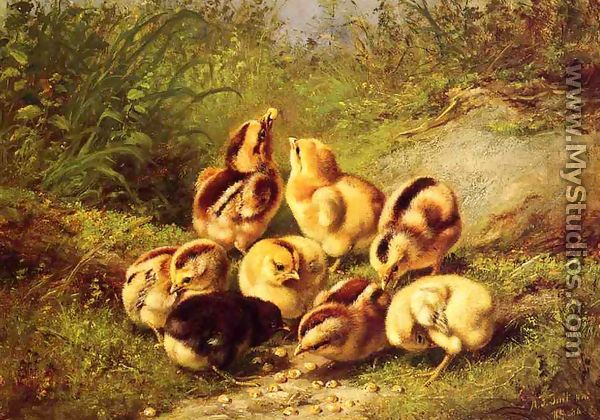 Chicks "Rather Hard Fare" - Arthur Fitzwilliam Tait