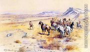 Indian War Party - Charles Marion Russell