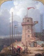 UnknoOld Bidston Lighthousewn - Robert Salmon