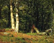 Fallen Birch - Thomas Worthington Whittredge