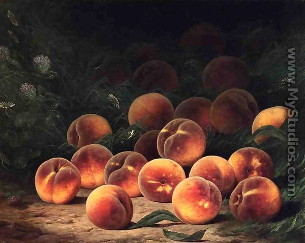 Bounty of Peaches - William Mason Brown
