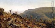 The View from South Mountain in the Catskills, A Sketch - Sanford Robinson Gifford