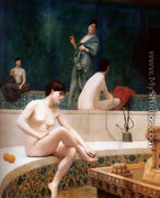 The Harem Bathing - Jean-Léon Gérôme