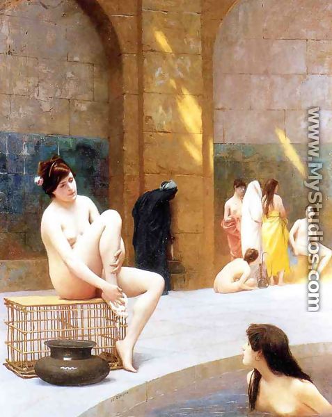 Women Bathing - Jean-Léon Gérôme