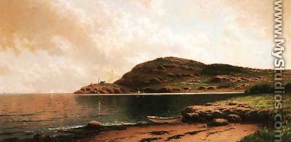 Beached Rowboat - Alfred Thompson Bricher