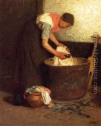 The Washerwoman - Edward Henry Potthast