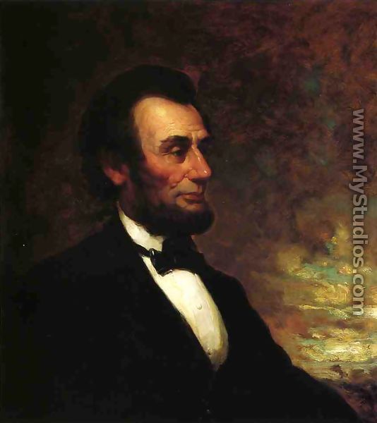 Portrait of Abraham Lincoln - George Henry Story