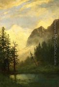 Mountain Landscape I - Albert Bierstadt