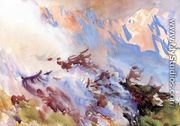 Mountain Fire - John Singer Sargent