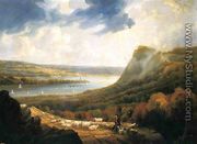 View of the Hudson River near West Point - Robert Havell, Jr.