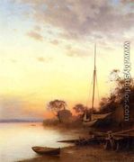Twilight along the River - Francis Augustus Silva