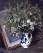 Flowers in a Delft Jug - Julian Alden Weir