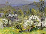 Apple Blossoms - John Joseph Enneking