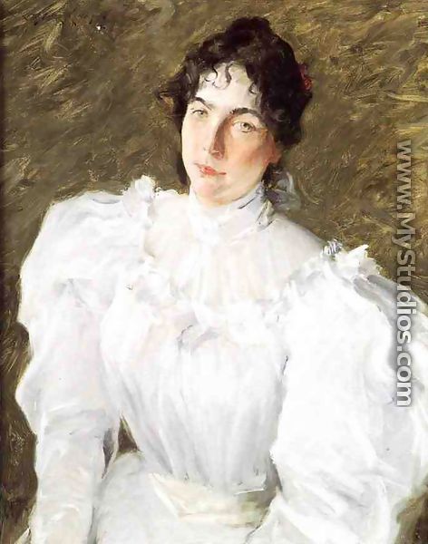 Portrait of Virginia Gerson I - William Merritt Chase