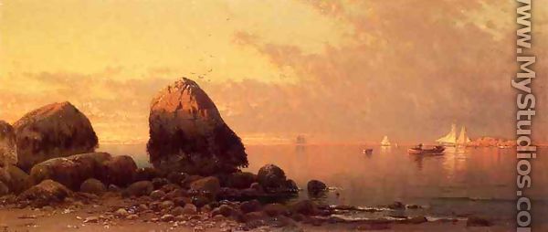 Evening at Scituate - Low Tide - Alfred Thompson Bricher