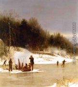 The Skating Party - Jervis McEntee