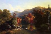 Autumn on the River - Gottlieb Daniel Paul Weber