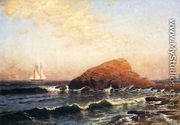 Little Bass Rock, Narragansett, RI - Alfred Thompson Bricher