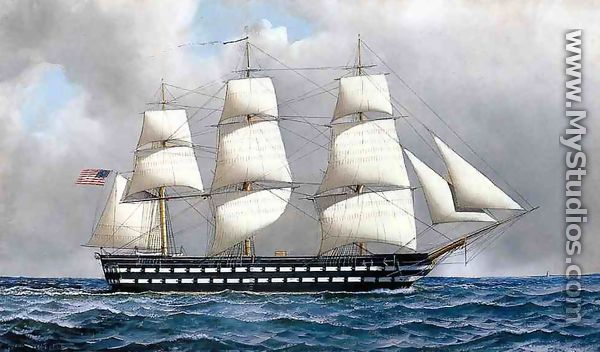 U. S. Ship-of-The-Line - Antonio Nicolo Gasparo Jacobsen