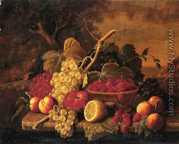 Still Life with Fruit VII - Severin Roesen