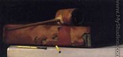 Still Life with Pipe and Book - John Frederick Peto
