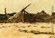 Nets and Sails Drying - Dennis Miller Bunker